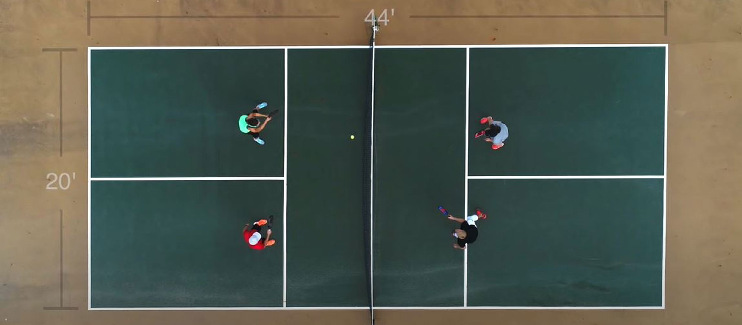 Pickleball Speelveld