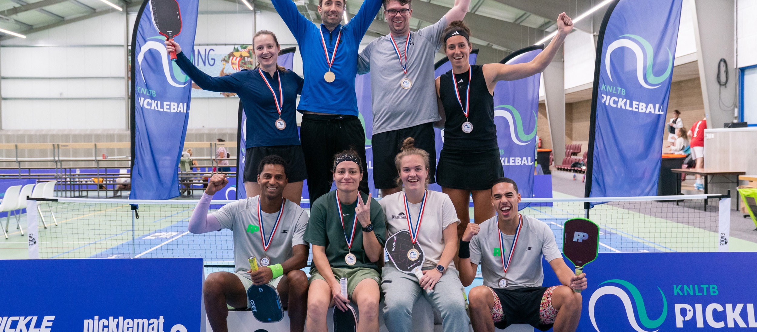 Pickleball NK 2025 kampioenen
